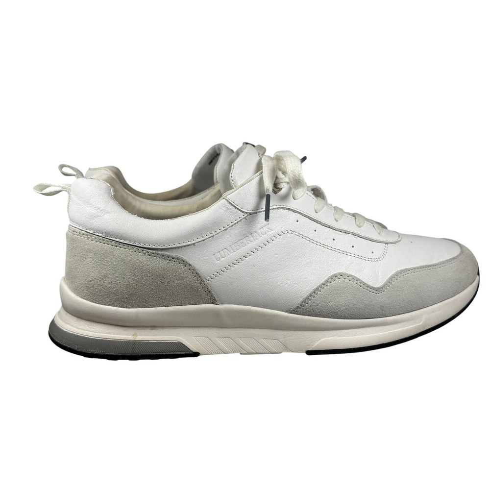 Lumberjack Leather Suede‎ Sneakers Men's White Grey Casual Shoes US 11.5